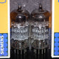 Pair ECC83 Siemens 12AX7  Used Tested 85% Double Getter Support Munich Codes