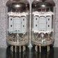 Pair (2pcs) ECC82 12AU7 Philips Heerlen Delta codes Used tested 90% of NOS Value