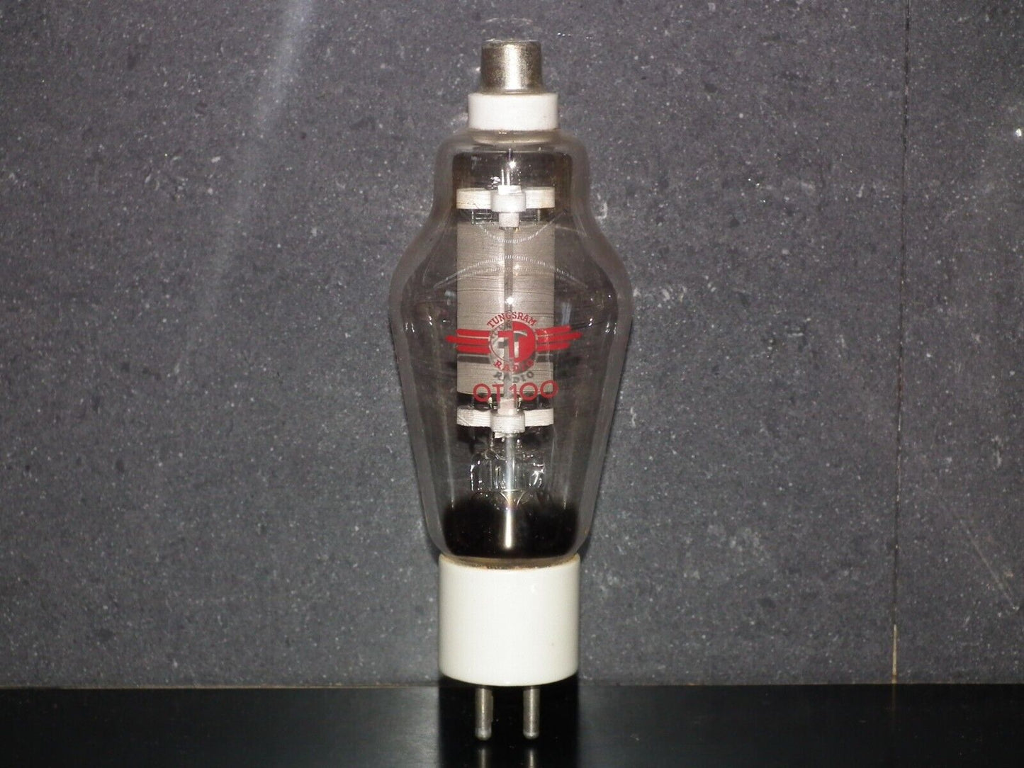 OT100 Tungsram NOS White Ceramic Base 8005 RCA Equivalent McIntosh MI-200