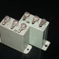Two vintage RARE PIO capacitors 1+1 uF / 500V DC tube audio