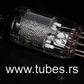 EF86 Philips 6267 NOS NIB big ring getter, Mazda Brussels tube plant 60S