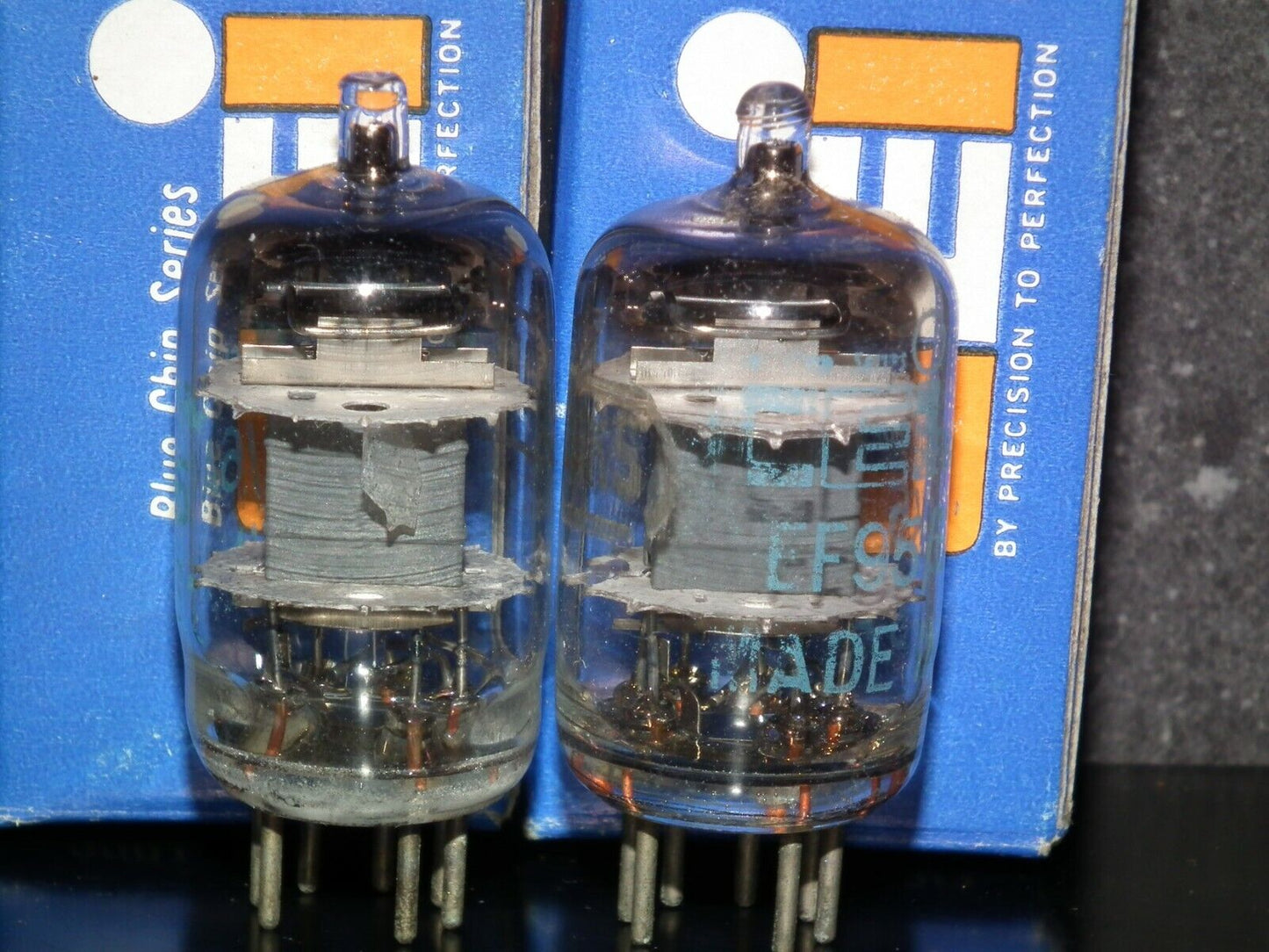 Matched Pair NOS NIB 5654W 6AK5W EF95 CEI RARE Square Getter - Yaqin Little Dot