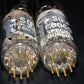 Philips E80CC 6085 Matched pair (Rare FOIL D Getter, PINCHED WAIST!) NOS NIB