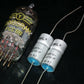 Two NOS vintage Siemens MKL Capacitors 4.7mfd 63V  Klangfilm West Germany 1968