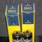 Telefunken ECC801S Matched pair, triple mica, Diamond bottom NOS NIB Siemens box