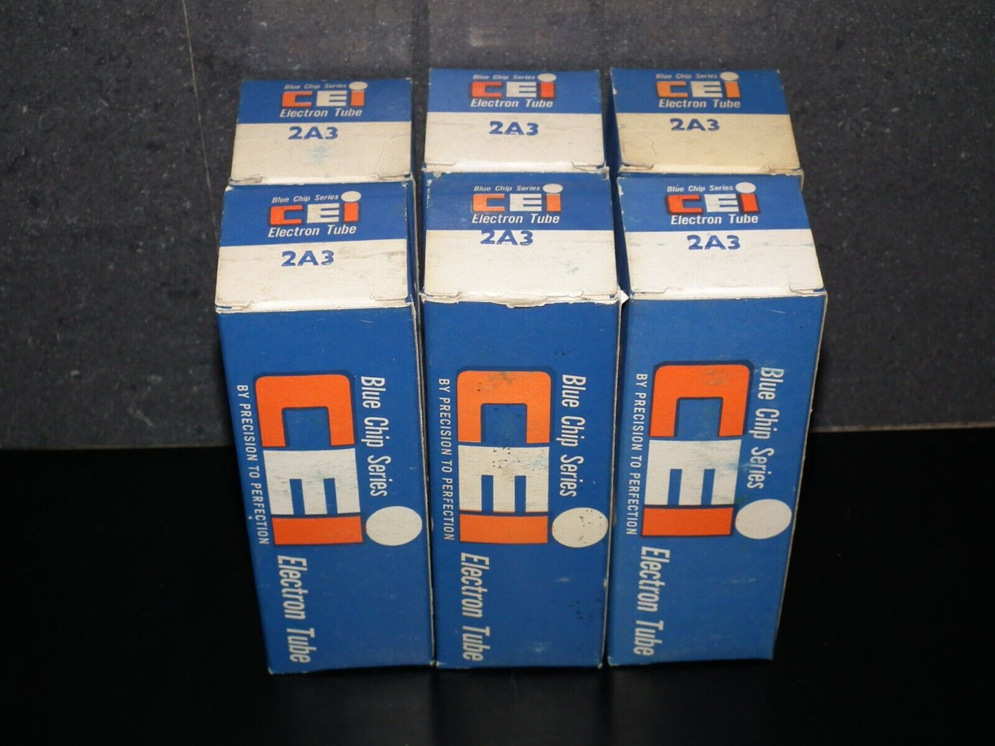 Platinum Matched Pair 2A3 Canadian Marconi NOS NIB DD Getter Rebranded CEI