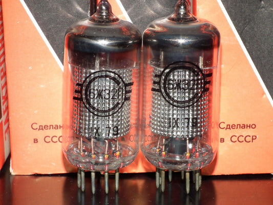 Platinum Matched Pair EF86 6J32P Svetlana NOS NIB 6267 Audio Pentode Low Noise