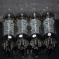 EL34 6CA7 Mullard Xf3 NOS Platinum Matched Quad Made in Blackburn, 1974