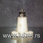 One vintage ceramic insulated mount contact point JOHNSON USA No. 22