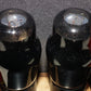 Matched pair 6L6GA BRIMAR UK Black coated glass, close serial numbers, FENDER