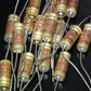 Two vintage electrolytic capacitors FRAKO 100uF 6V NOS Made in West Germany 70s
