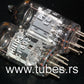 ECF802 Mullard Blackburn rebranded Philips Platinum Matched Pair NOS NIB 6JW8