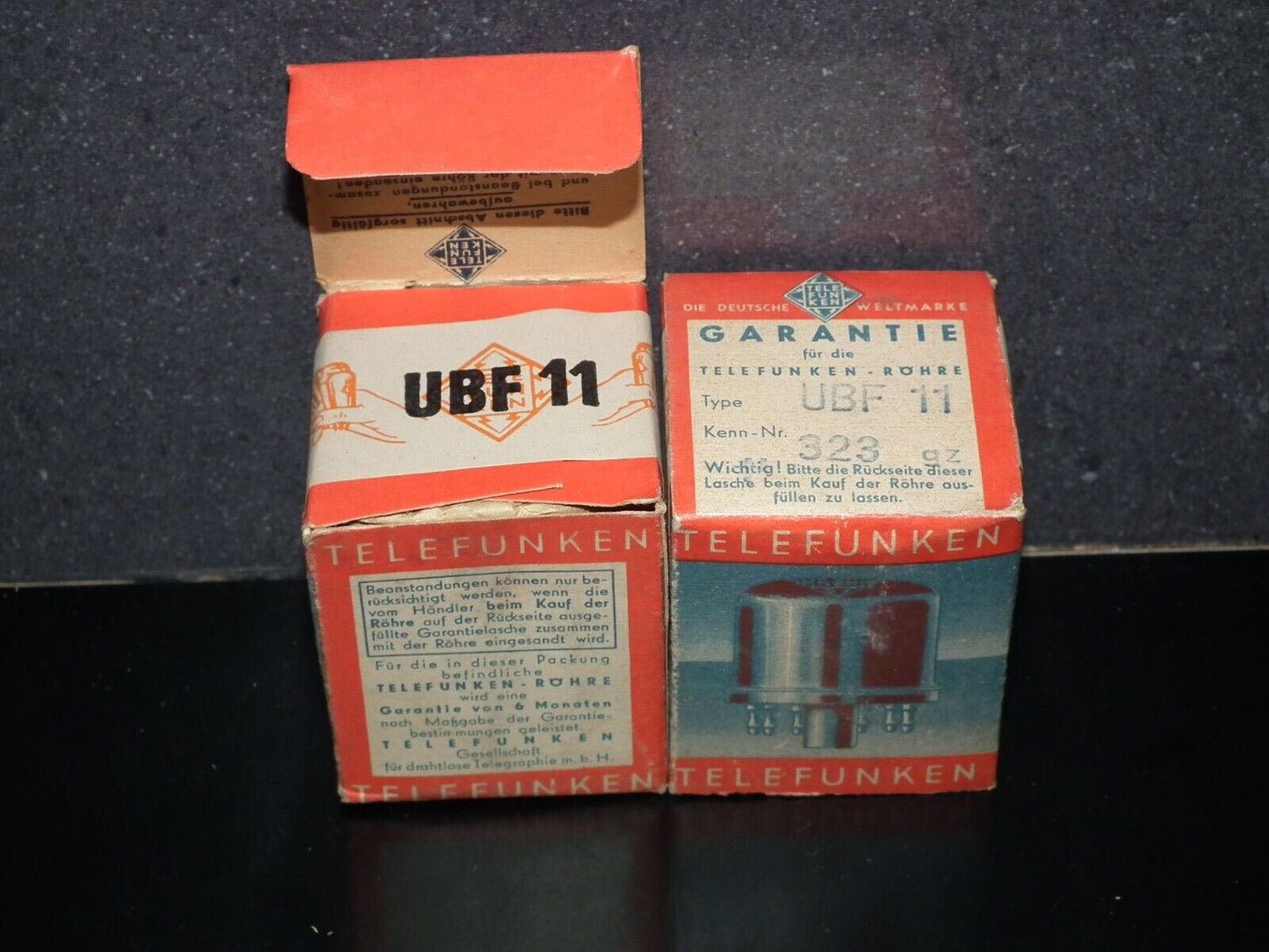 UBF11 Telefunken NOS in original SEALED box