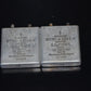 Two vintage Siemens Klangfilm PIO capacitors 0.2 uF / 250V for hi end tube audio