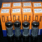 EL34 6CA7 Mullard Xf3 NOS Platinum Matched Quad Blackburn 1975 Rebranded Siemens