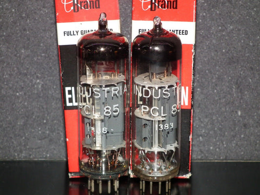 Matched Pair (2 tubes) PCL85 Standard Brand Triode Pentode NOS NIB PCL805