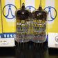 E88CC Tesla 6922 Czechoslovakia NOS NIB Platinum matched pair Gold Pins