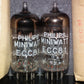 ECC81 12AT7 Mullard rebranded Philips NOS Platinum Matched Pair Blackburn 1967