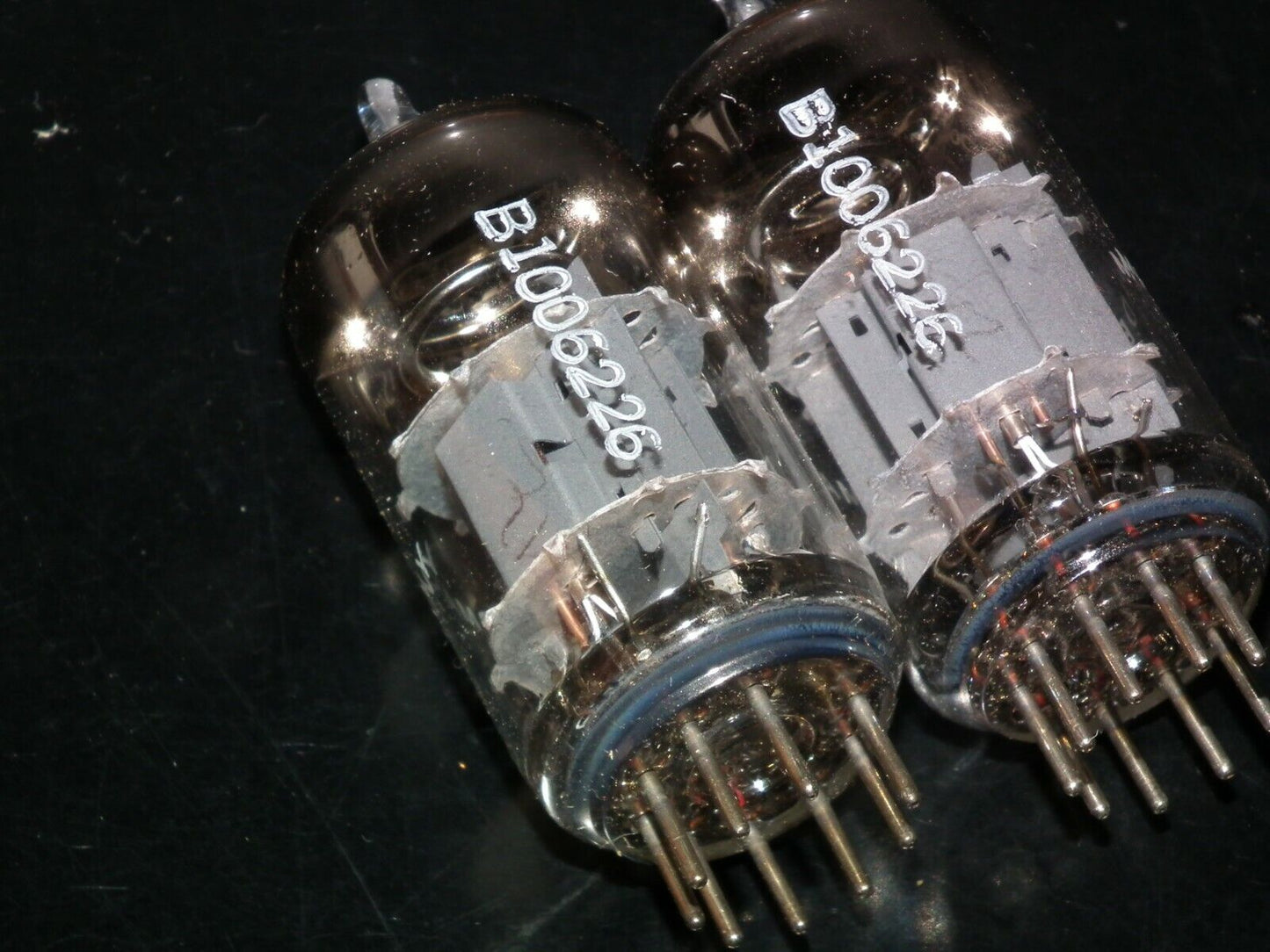 PCC85 Telefunken Platinum Matched Pair NOS NIB Still SEALED Boxes Diamond Bottom