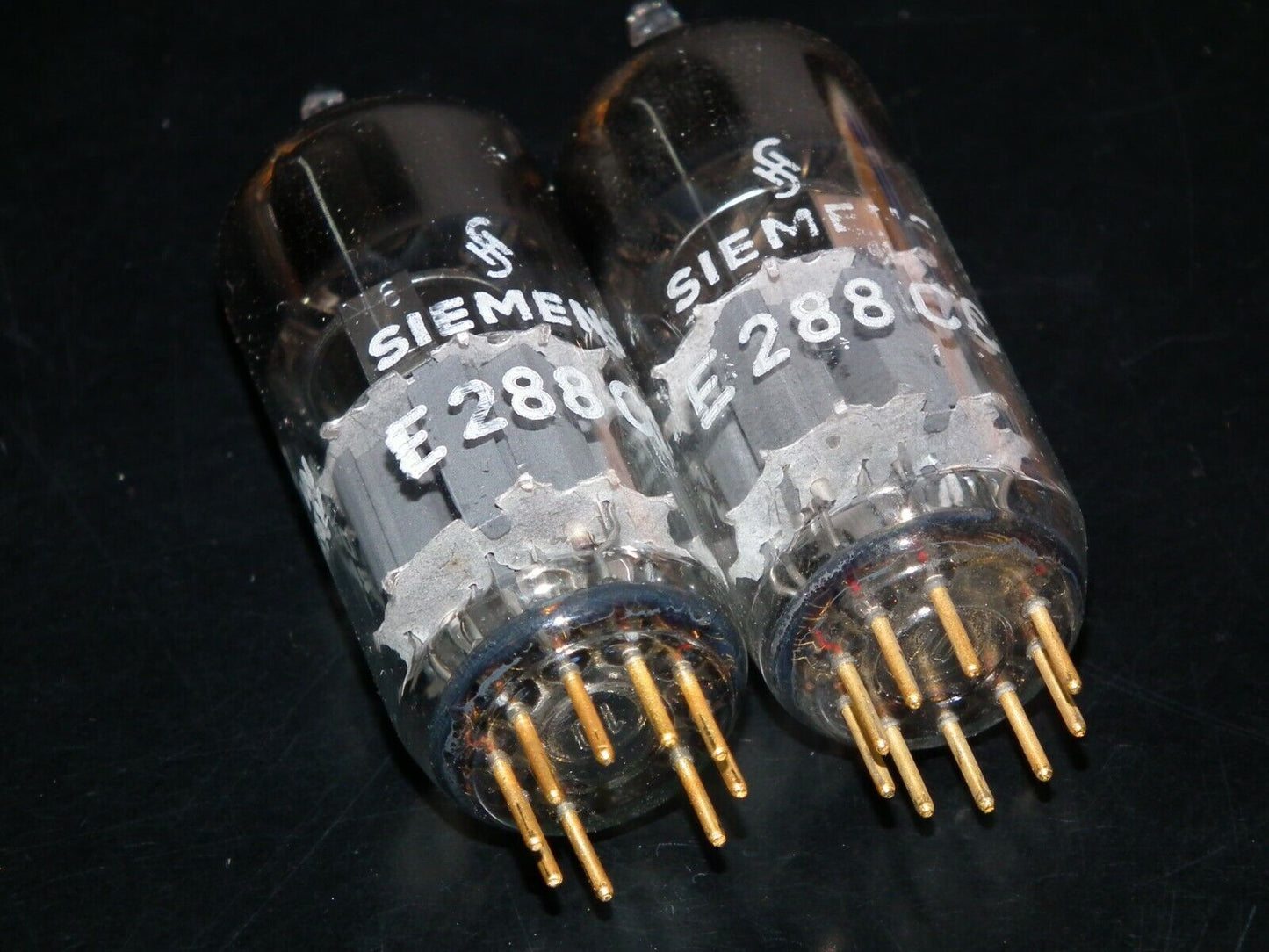 E288CC Siemens 8223 Platinum Matched Pair NOS NIB Munich Tube Plant