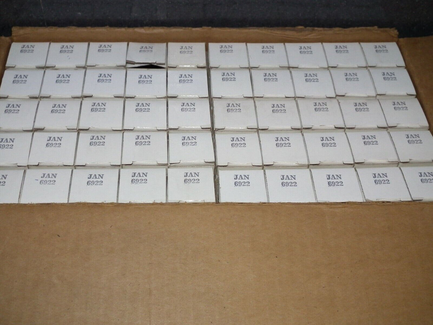 E88CC 6922 Sylvania Platinum Matched Pair Low Noise in original boxes USA NOS