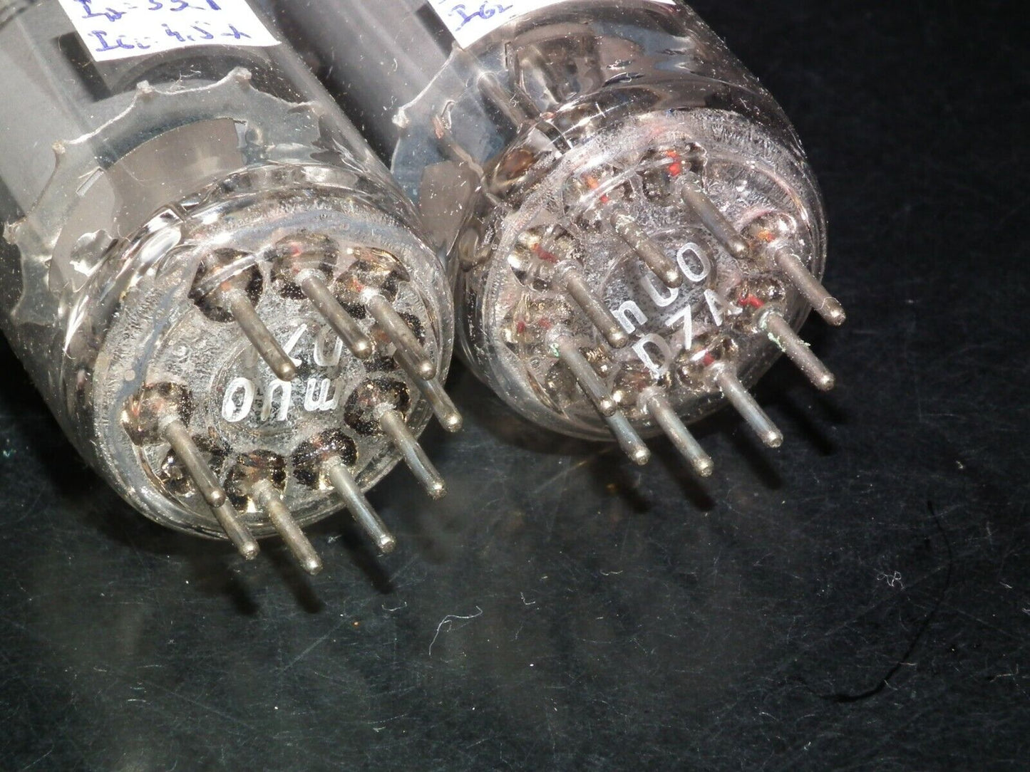 EL83 Siemens Valvo 6CK6  (Used, matched pair) Hamburg tube plant West Germany