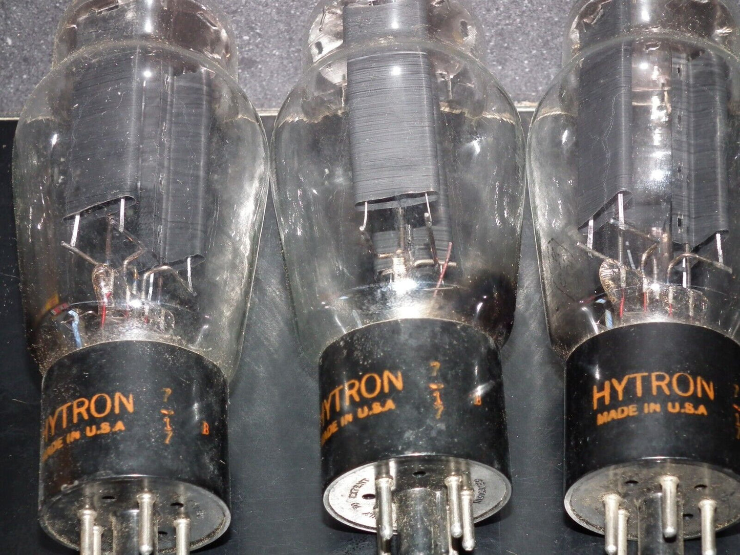 5U4G Hytron VT-244 NOS Black Plates Square getter