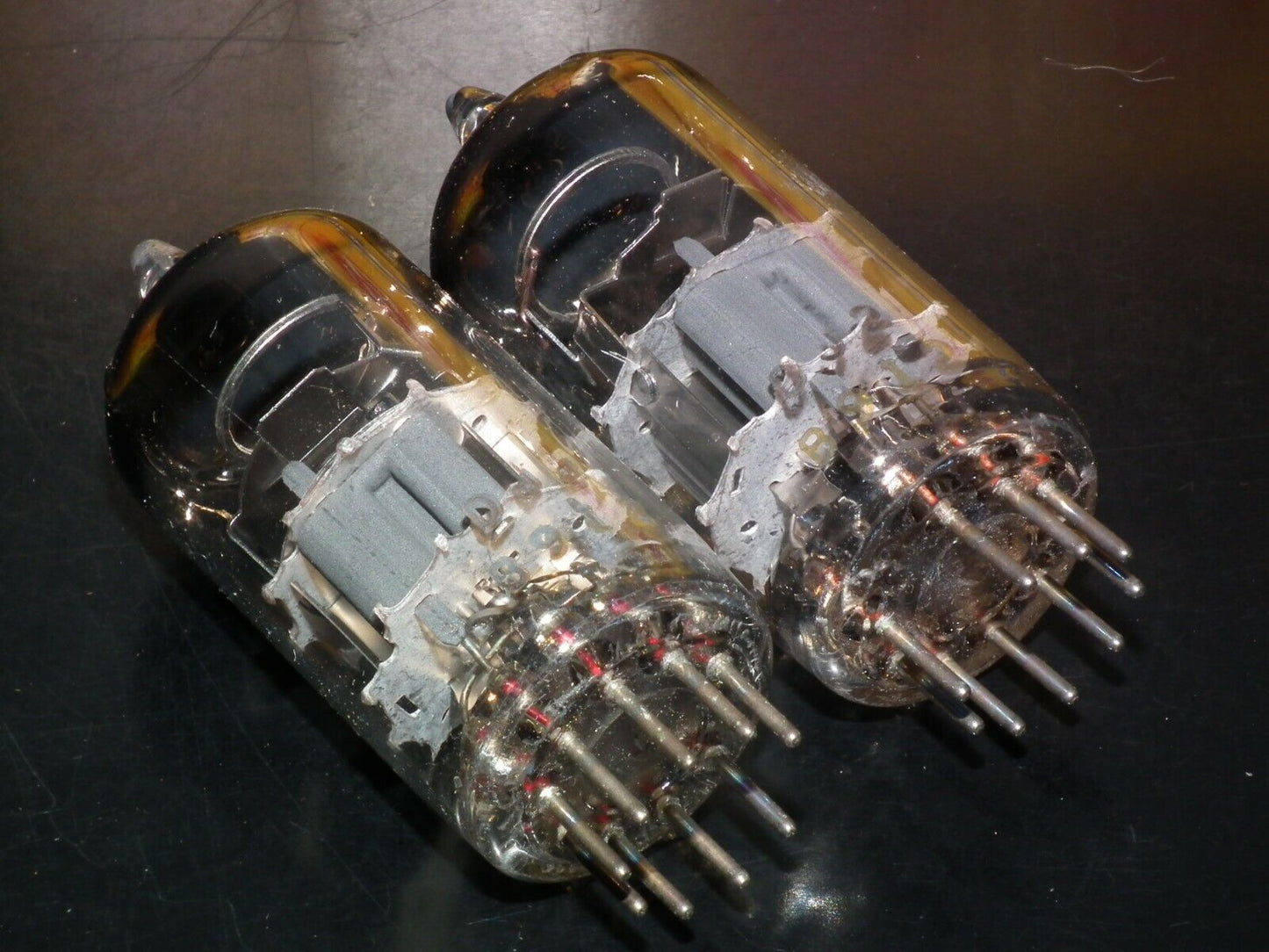 PCC88 Mullard 7DJ8 Rebranded Philips Platinum Matched Pair