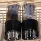 Platinum Matched Pair Foton 6SN7GT 6N8S NOS early 60s Tashkent RARE FOIL GETTER