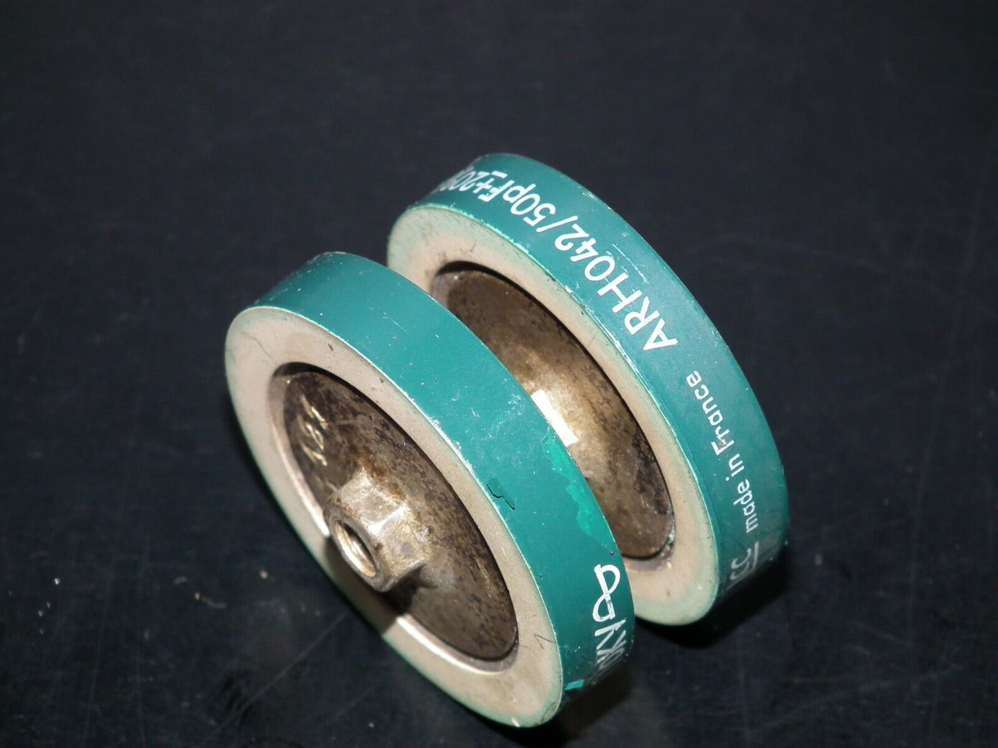 LCC France 50pF 10KV doorknob capacitor for professional broadcast Used Tested