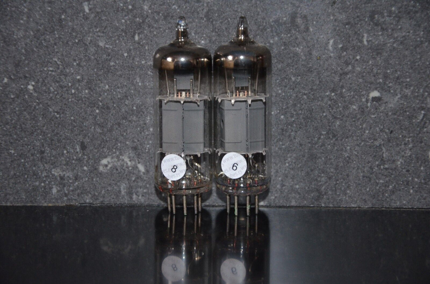 EL95 6DL5 EI Yugoslavia platinum matched pair NOS  D1 code Philips construction