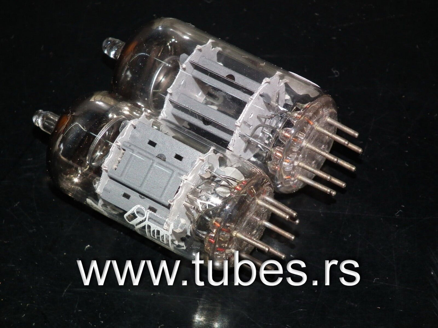 Philips Miniwatt 12AU7 ECC82 rebranded CEI - Platinum Matched Pair