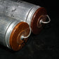 Two NOS vintage PIO capacitors 1 uF / 500V Ducati Italy Paper In Oil