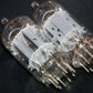 ECC83 12AX7 Matsushita Used tested NOS Matched Pair RARE inclined big O getter