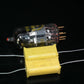 Two vintage NOS PHILIPS MKC 344 Capacitors 1mfd / 250V Chicklet Tube Audio 1u