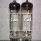Platinum matched pair EL86 6CW5 Mullard Blackburn NOS OLD TYPE D GETTER, 1962