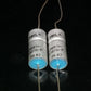 Two NOS vintage Siemens MKL Capacitors 4.7mfd 63V  Klangfilm West Germany 1968