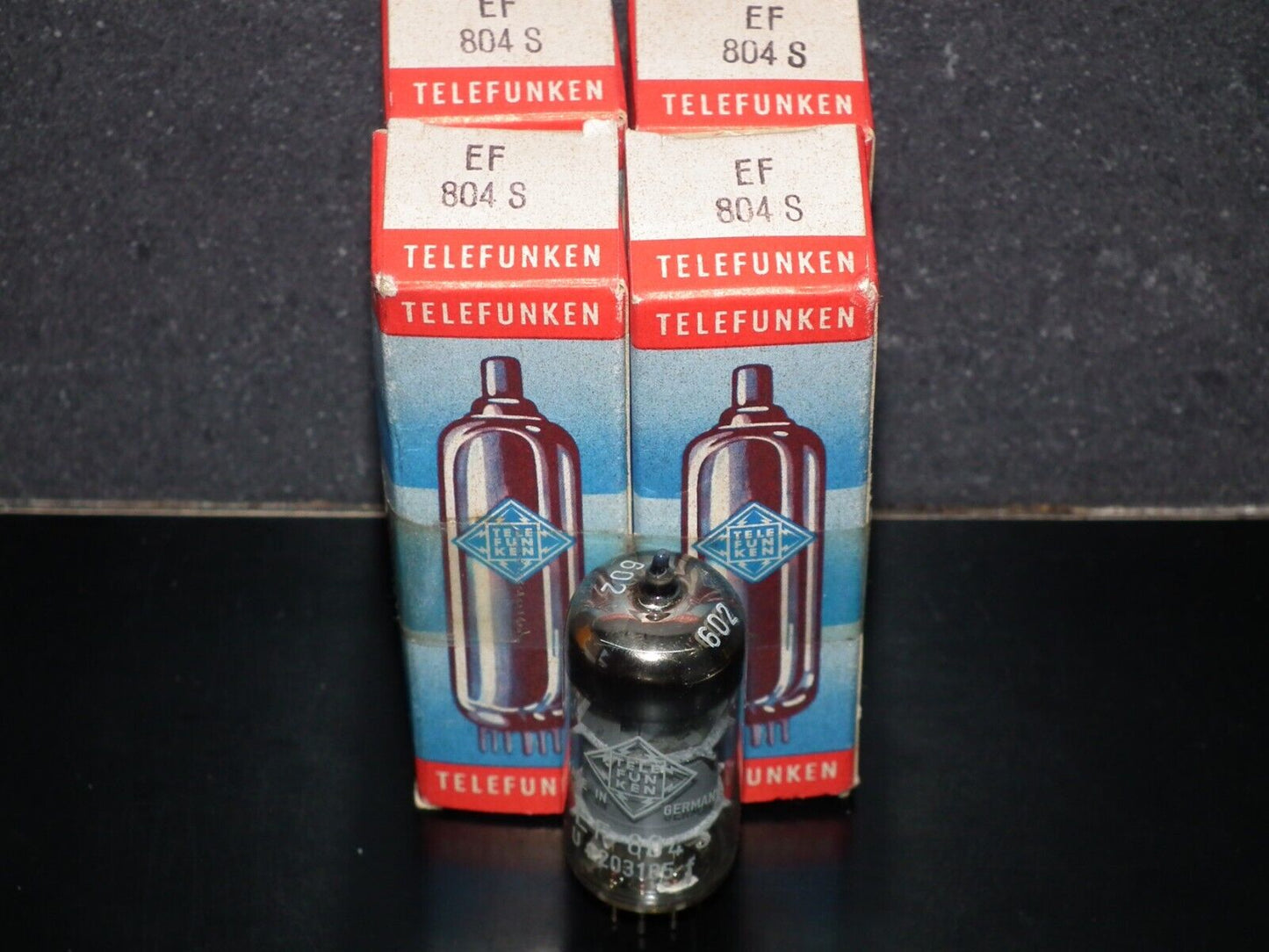 Telefunken EF804S NOS NIB Microphone pentode - low noise, no microphonics