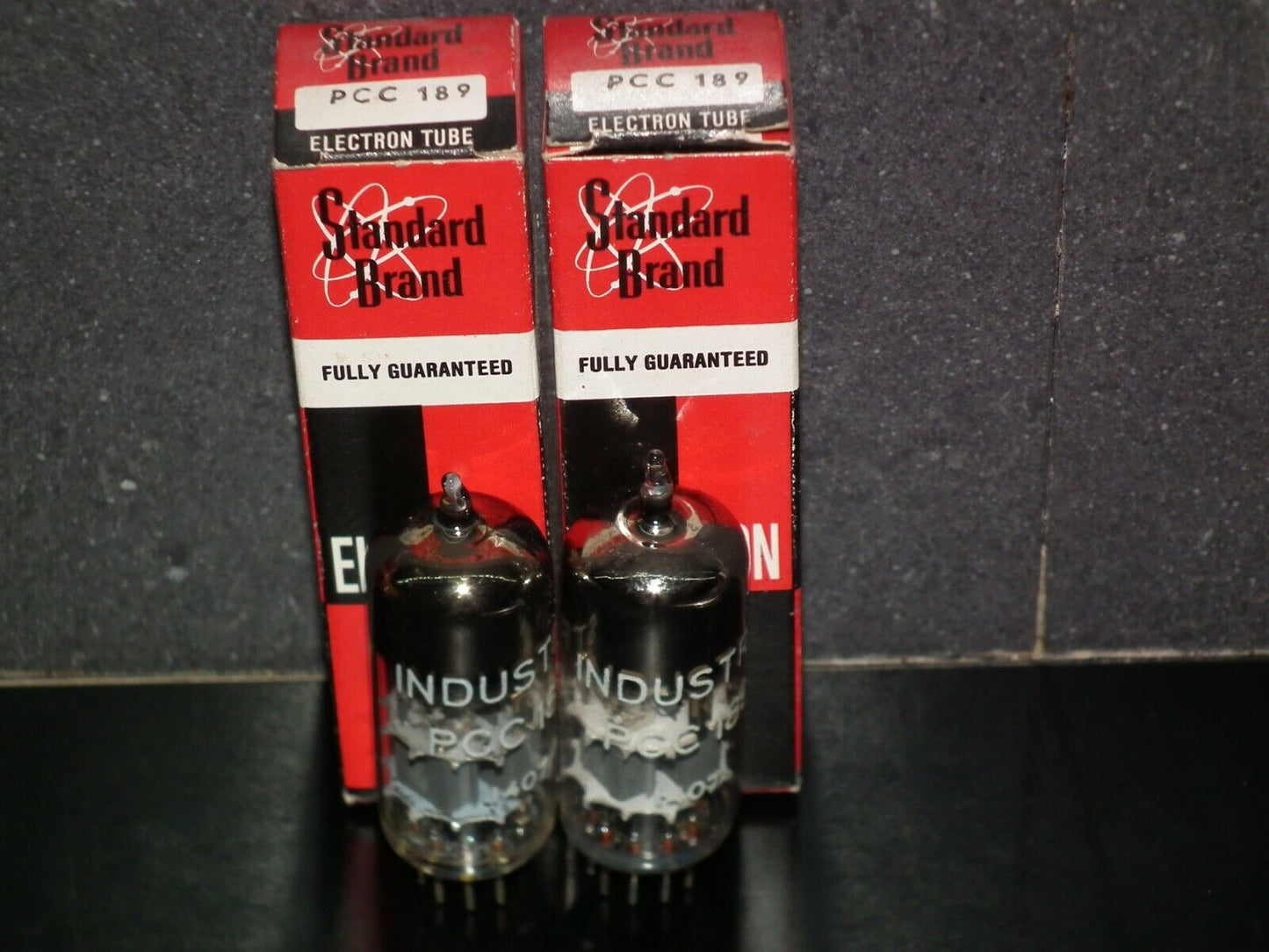 Matched Pair PCC189 Industrial 7ES8 NOS NIB Variable Mu Compressor RARE Tall Btl