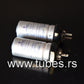 Two vintage Siemens electrolytic capacitors 500uF / 35V Klangfilm West Germany