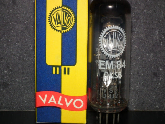 One (1 pcs) EM84 Valvo NOS NIB Tuning Indicator Tube Magic Eye