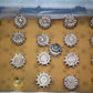 Two NOS 2x11 rotary switch made by ITT W. Germany in 80s (hi quality military)
