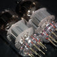 Matched Pair 6N23P Reflektor Holy Grail 1975 SWGP Silver Shields USED 85%