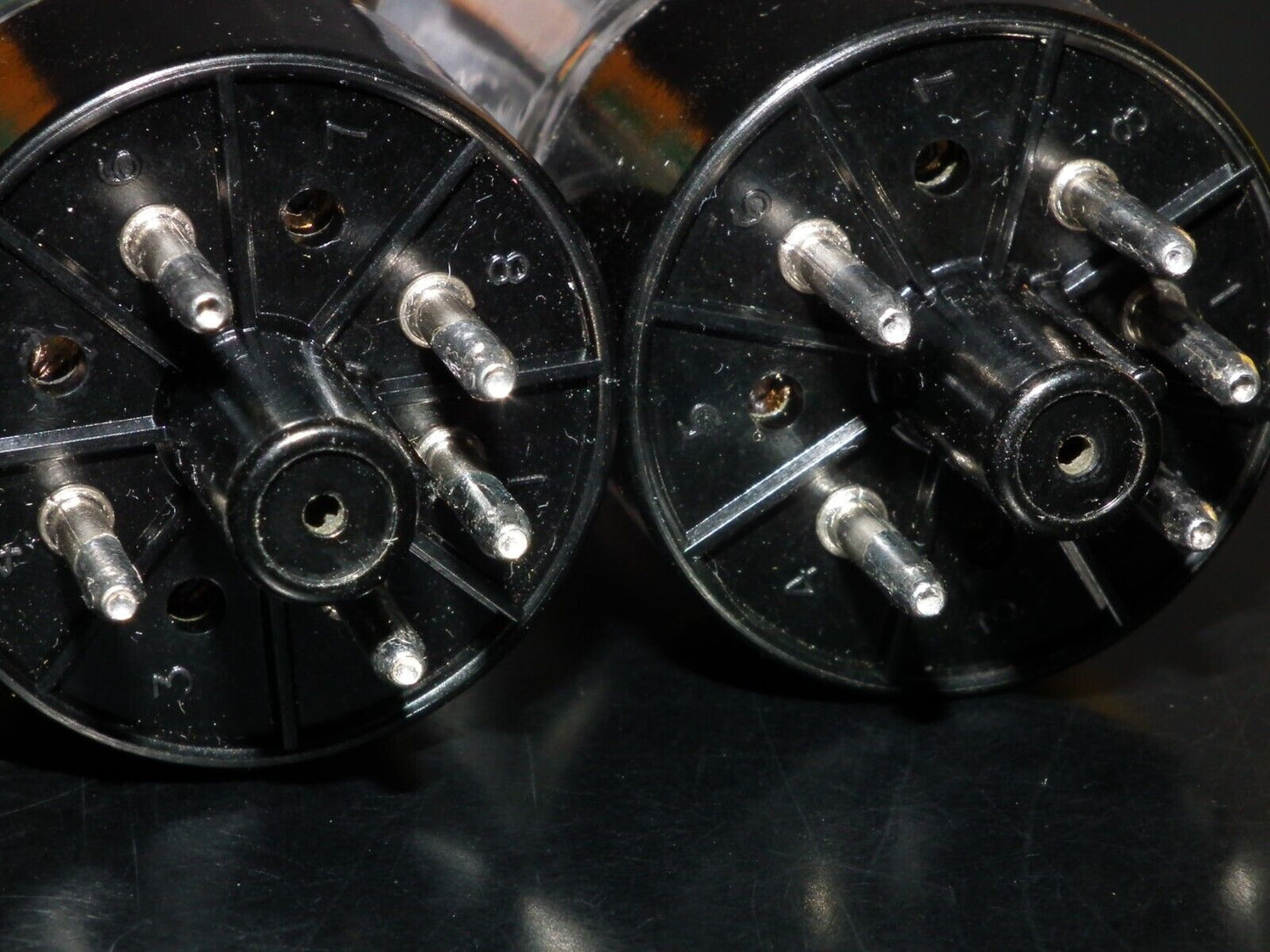 Platinum Matched Pair (2 pcs) GZ34 Mullard 5AR4 rectifier NOS NIB branded Valvo