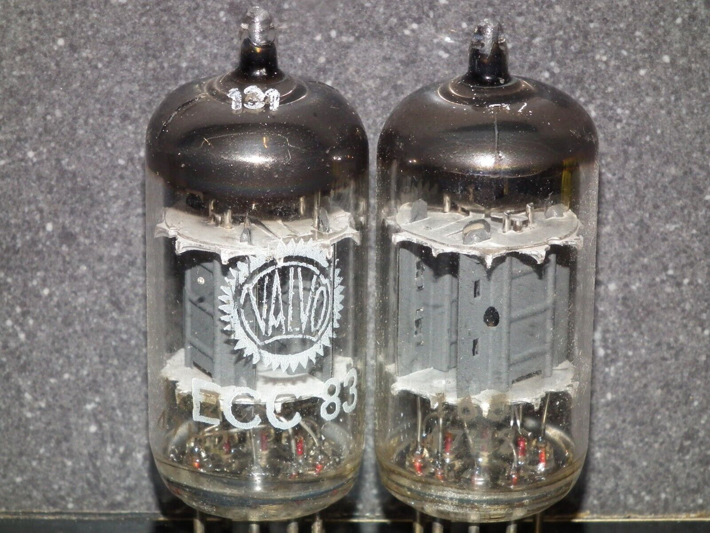 ECC83 12AX7 Valvo Philips NOS Matched Pair Heerlen Delta 7H2 codes