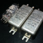 Two vintage PIO capacitors 1.6uF 350V MICROFARAD perfect for tube audio glass