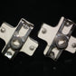 VINTAGE CERAMIC ISOLATED 1/4" FLEXIBLE SHAFT ADAPTER - EXTENDER 6.3mm 10mm