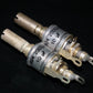Two (2) NOS Beehive 2pF - 10pF variable trimmer capacitors - tubular piston caps