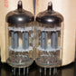 ECC82 12AU7 Philips Holland NOS Platinum Matched Pair Heerlen Plant 1967