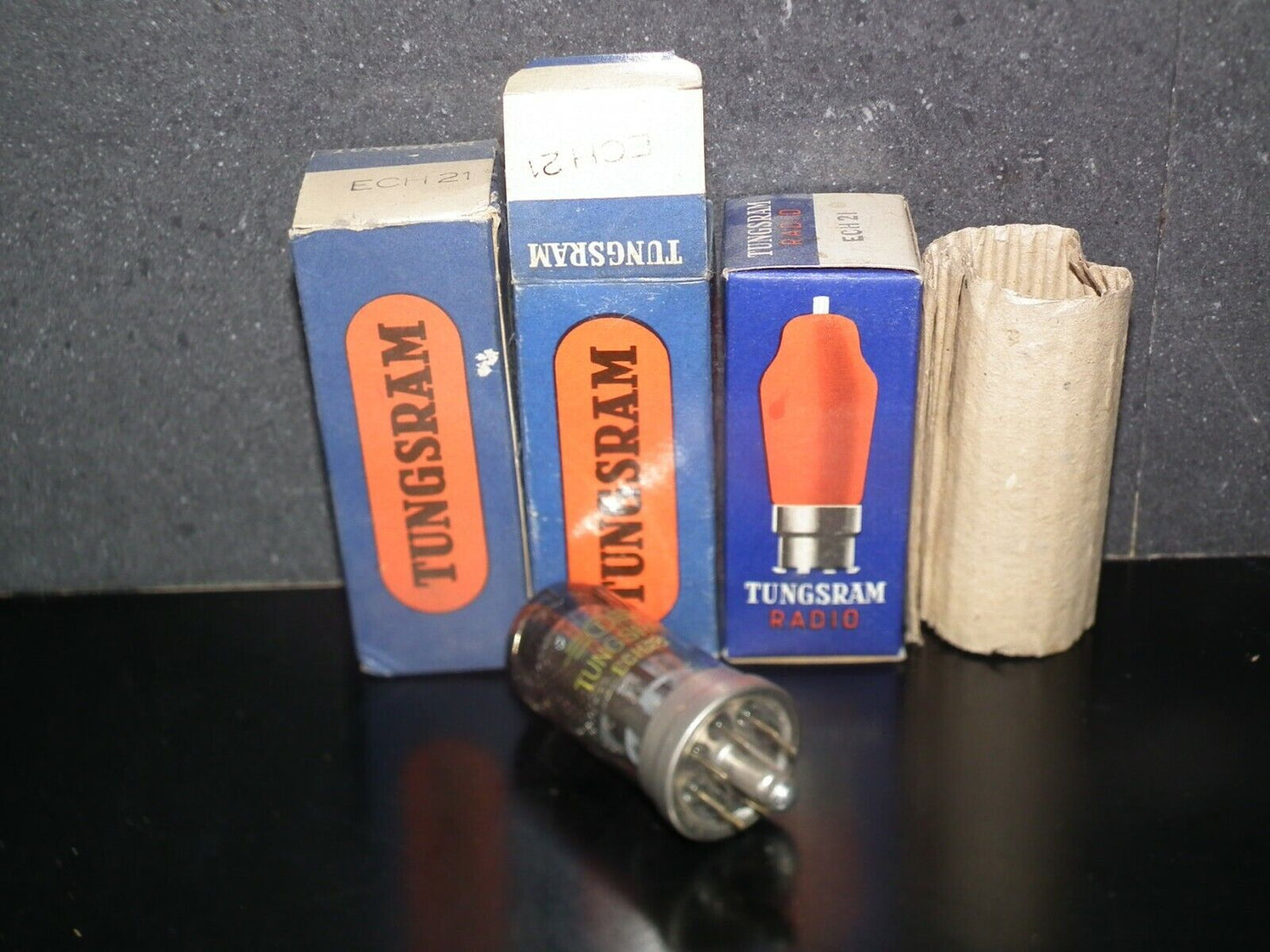 ECH21 Tungsram NOS NIB Old European Radio Receivers